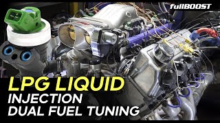 In depth engine tuning with LPG liquid injection dual fuel | fullBOOST screenshot 4