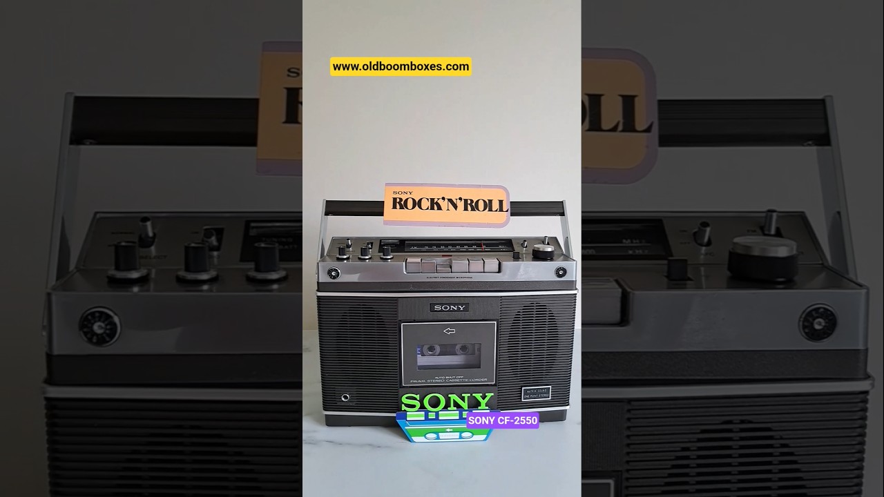 SONY CF-2550 Golden 80's #japan #retro #nice #vintage #music