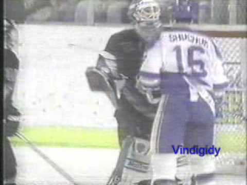 Larose shoves Shuchuk IHL 4/26/96