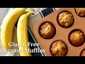 🍌 EASY One Bowl Banana Muffins | Gluten & Dairy Free