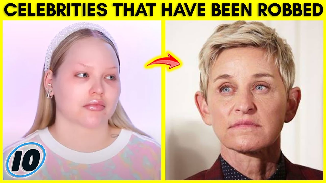 Top 10 Celebrities That Have Been Robbed YouTube