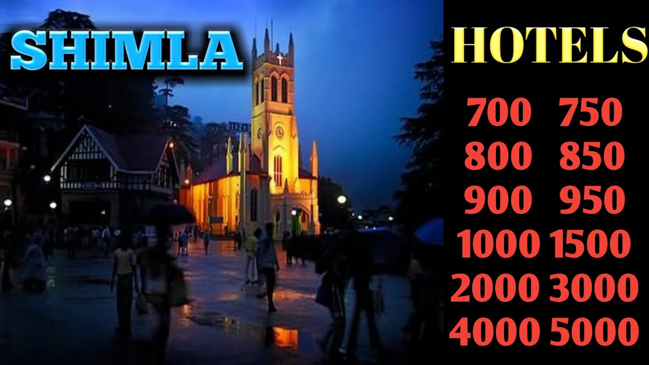 Shimla hotels 10 Cheapest hotel in Shimla Shimla hotels near Mall