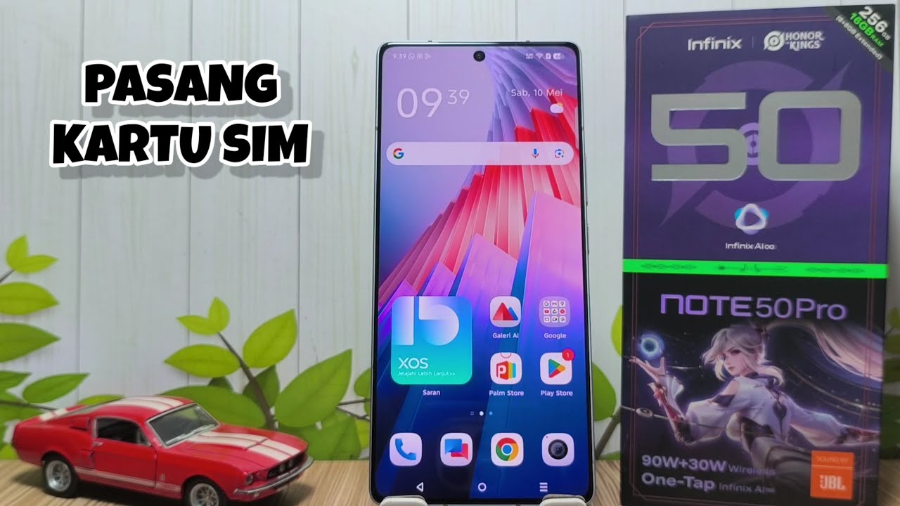 Cara Memasang Kartu Sim Di Hp Infinix Note 50 Pro - YouTube