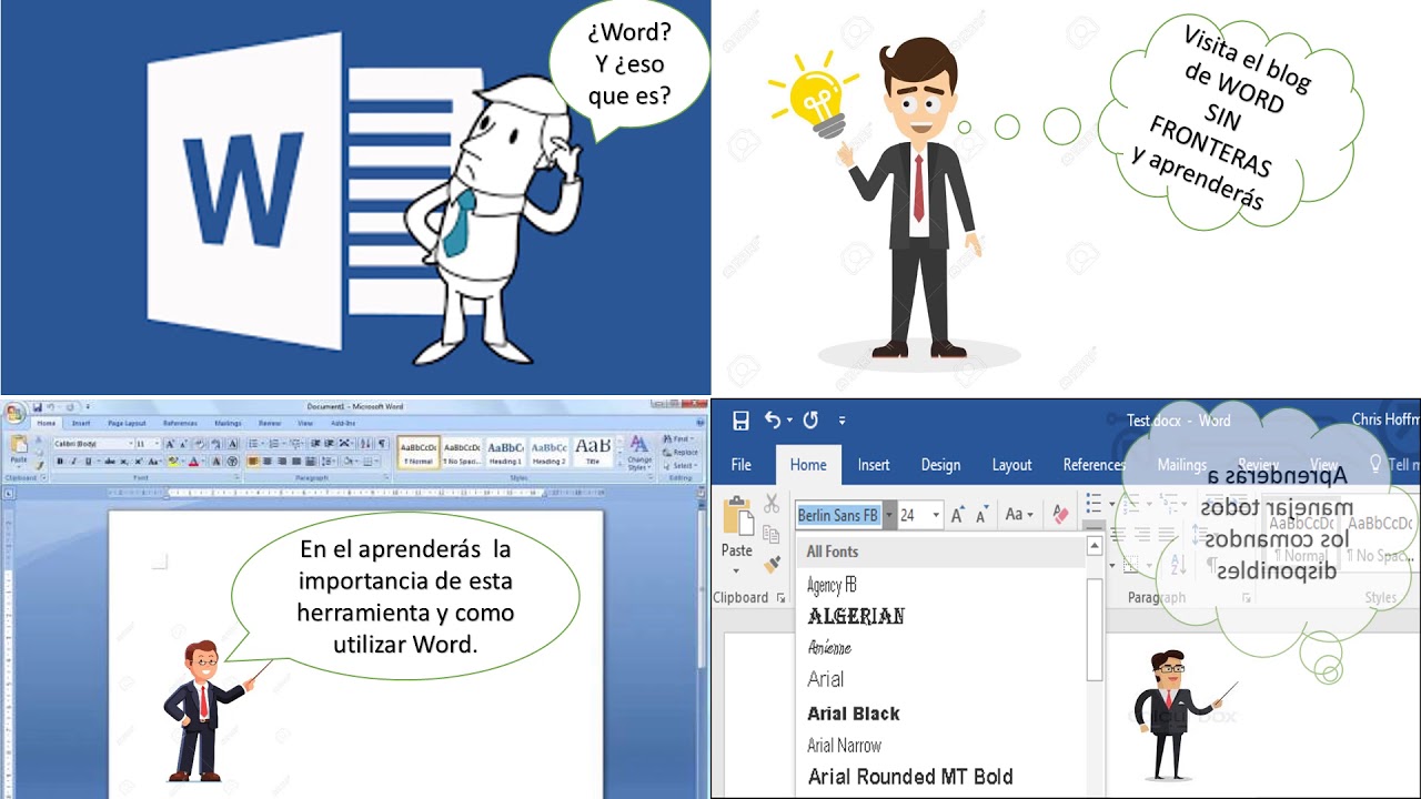 Historieta Word sin fronteras. - YouTube