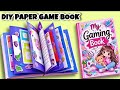 DIY PAPER GAME BOOK | @i_am_rose07