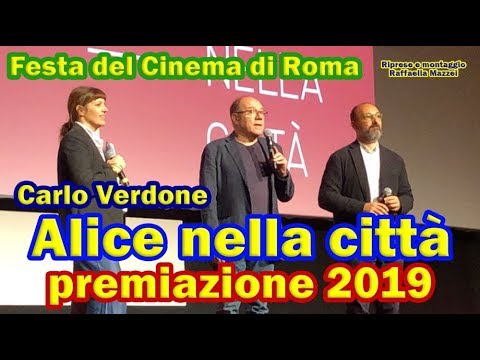 Alice nella città 2019, chi ha vinto: la premiazione con Carlo Verdone