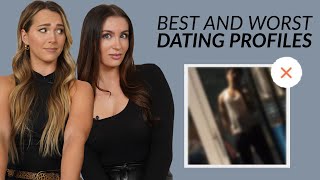 Reacting To Dating Profiles With My Single Friend | Courtney & Hallee React
