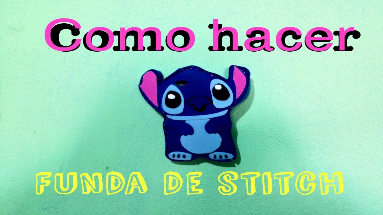 Como Hacer Una Funda De Stitch #diy #funda #stitch - YouTube Como Hacer Una Funda De Stitch #diy #funda #stitch - YouTube