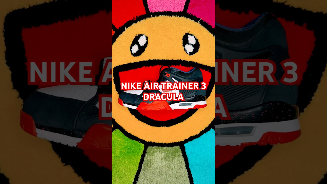 PERFECT HALLOWEEN SHOE NIKE AIR TRAINER 3 DRACULA 