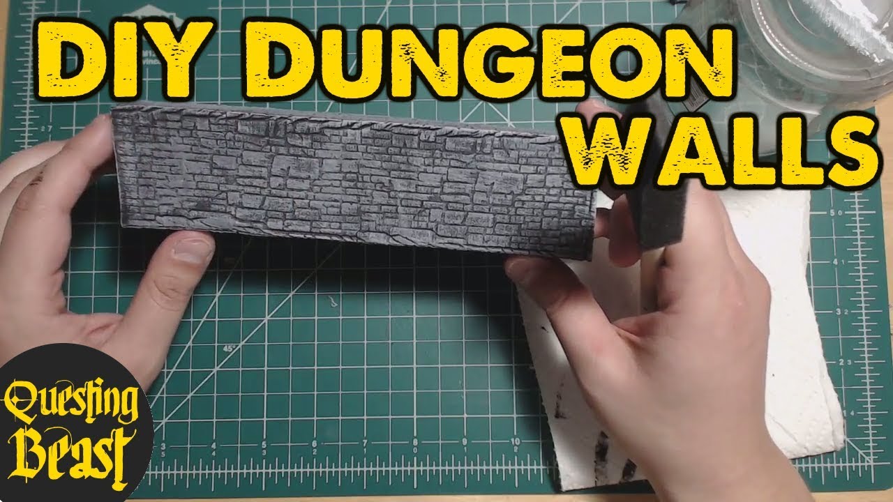 Quick And Dirty Dungeon Walls For Dnd Youtube