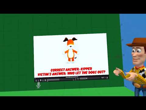 VRChat Video - (Reaction) Guessing With Plankton: Storybook Characters