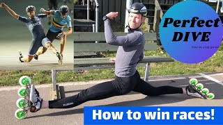 How to WIN inline races! Learn to dive and finish 1ST