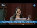 MARÍA LORENA CARBALLO - PRESENTACIÓN DE LIBRO ARGENTINA METROPOLITANA 23-04-26