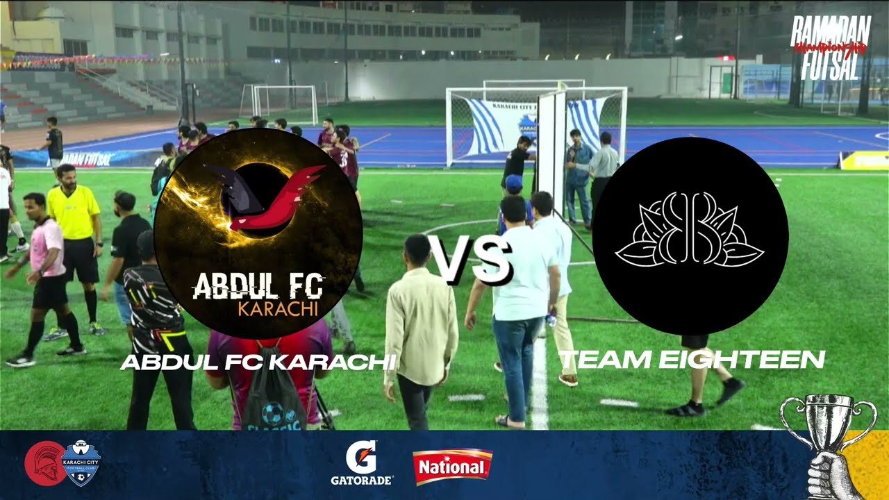 Legends Ramadan Futsal Championship 2024 | Finals | Abdul FC VS Team Eighteen 