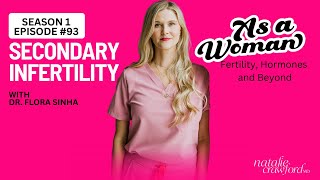 Secondary Infertility, with Dr. Flora Sinha, As a Woman Podcast with Natalie Crawford, MD