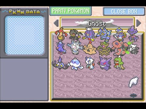 Shiny Ghost Monotype Hardcore Run Complete! : r/pokemonradicalred