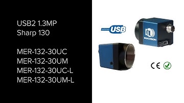 Vision Camera GigE USB3 with Sharp 130 sensor for industrial applications