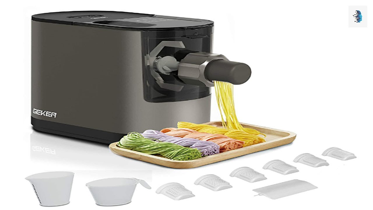 GEKER Electric Pasta Maker Machine, Automatic Pasta and Noodle