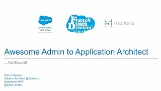 Awesome Admin to Application Architect ...And Beyond!