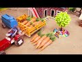 DIY tractor modern plough machine | Agricultural Growing Carrot field | @SunFarming | @Farmdiorama