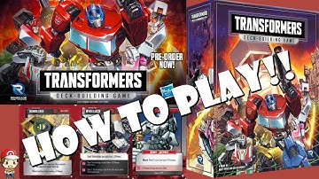 How to Play the Transformers Deck-Building Game - Full Rules Revealed
