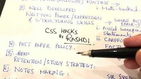 SMART STUDIES IN CSS/PMS | HOW TO DO SMART STUDIES (EXAMPLES) | EXAM ATTEMPTING & NOTES MAKING TIPS!