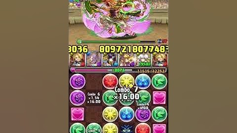 [Puzzle and Dragons] May Quest Dungeon - Challenge Lv10