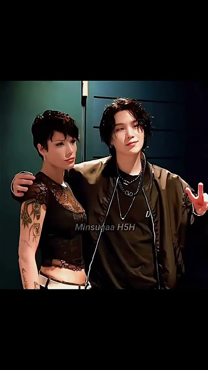 Thanks Halsey always support yoongi 😭🥰 #suga #halsey #bts