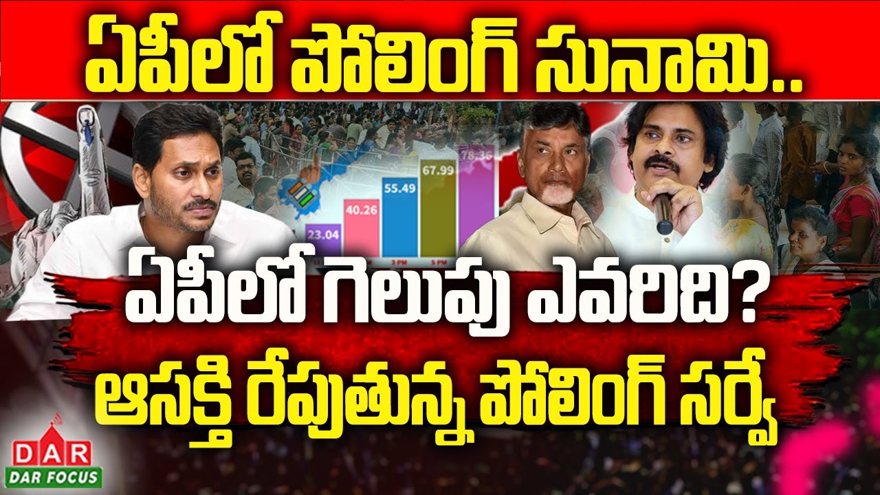 Who will win in AP An interesting polling survey AP Elections 2024