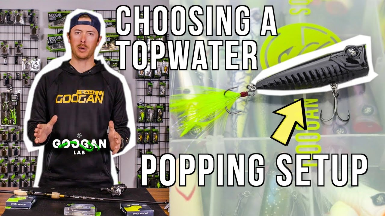 HOW TO CHOOSE A Topwater POPPING SETUP! ( Gear Breakdown ) YouTube