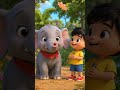 “Leo & Ellie’s Jungle Adventure”#usa #trendingshorts #animation #shortvideo #funny #elephant