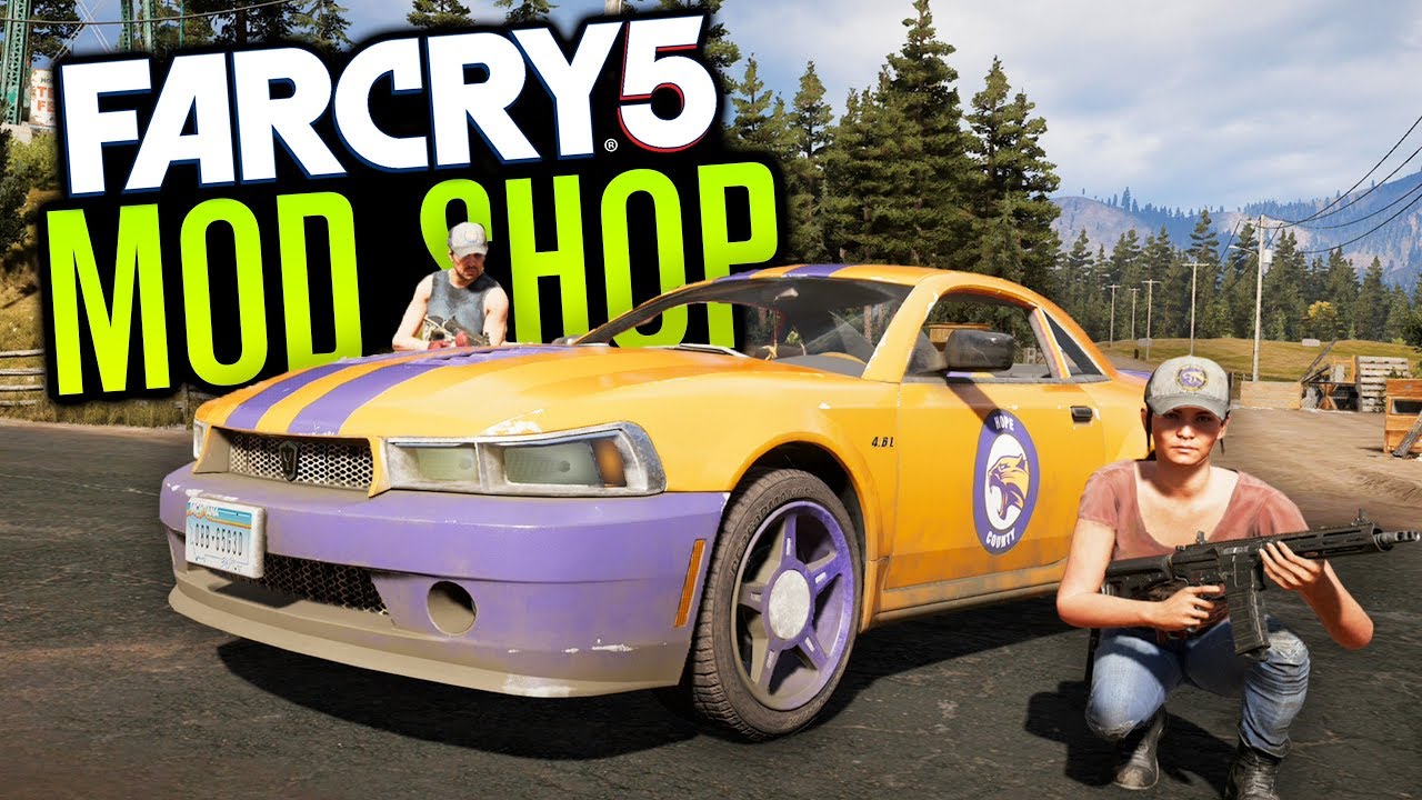 Car Customisation In Far Cry 5 Co Op You Car Customisation In Far Cry 5 Co Op