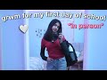 first day of in-person school grwm 2021! | 7th grade full time