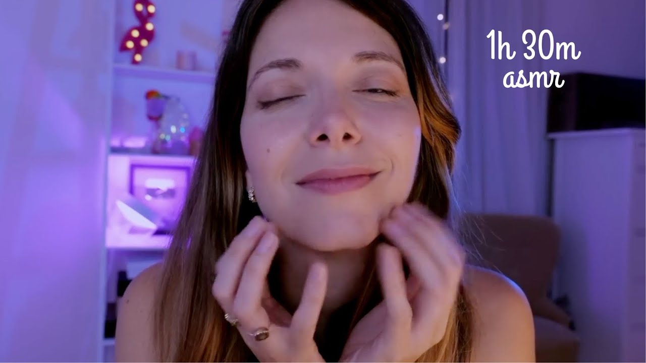 ASMR | 1h 30m eliminando tu energia negativa  | Love ASMR