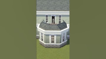 let’s build a custom balcony in the sims 4 ✨ #EAPartner #thesims4 #daniellebuilds