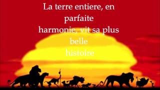 L'amour brille sous les e'toiles chords