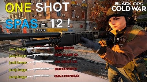 The SPAS-12 got NERFED but I made it ONE SHOT... BEST Gallo SA12 Class Setup | Black Ops Cold War