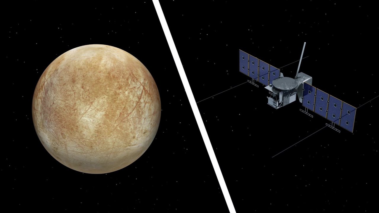 NASA announces mission to study Jupiter's moon Europa - YouTube