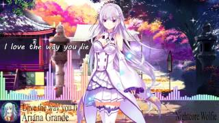 ✧Nightcore - Love the way you lie (lyrics)