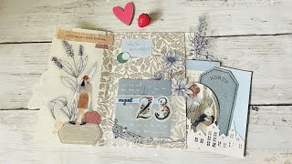 Layered Mini Pocket Folder Using the Grabie August Subscription Box