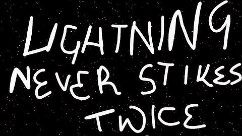 Lightning Never Strikes Twice - Official music video|T.R.P.D