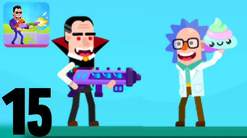 Hitmaster -  Android GamePlay Toxic Mode ( Levels 11-20 ) walkthrough part 15 ( iOS,Android )