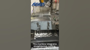 U Bolt Automatic Making Machine #automaticmachinery #machine