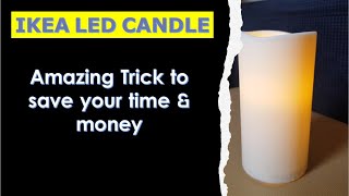 IKEA LED Candle Godafton | Make it rechargeable