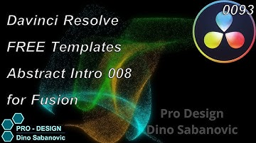 0093 Davinci Resolve FREE Templates for Fusion Abstract Intro 008