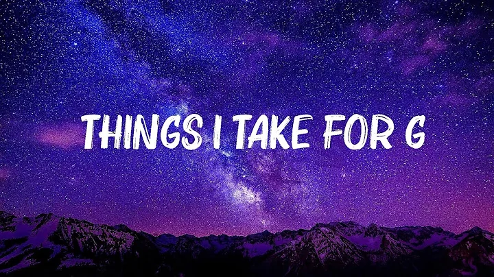 Larry Fleet - Things I Take For Granted (Lyrics)