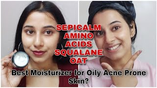 Minimalist Sepicalm Moisturizer Review|Best & Cheapest Moisturizer for oily acne prone skin in India