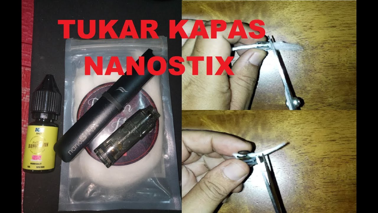 Tukar Kapas Pod Cartridge Nanostix Neo