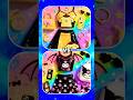 Kuromi 💜 And Pompompurin 💛 Lisa and Lena #purple #yellow #tiktok #kuromi #pompompurin #choose #vs