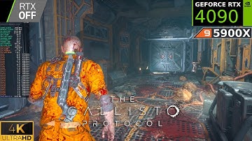 The Callisto Protocol 4K | RTX 4090 Ray Tracing OFF | Ryzen 9 5900X